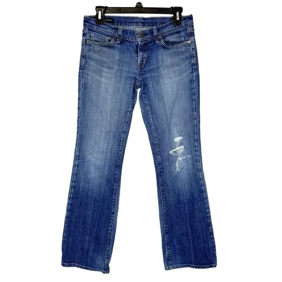 Citizens Of Humanity Denim - Y2K Citizens of Humanity Low Waist Bootcut Flared Jeans 28 Blue Margo085 Stretch